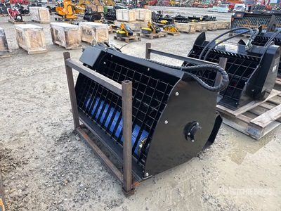 2025 GIYI GY-M48 48 In. Skid Steer Concrete Mixer (Unused)