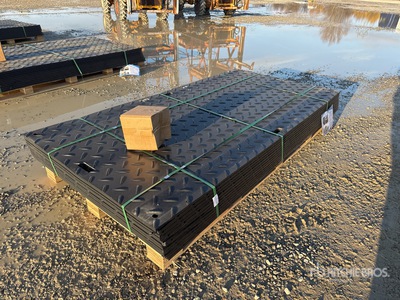 2025 SKLP SK-LJB12 Polyethylene Sheet Ground Protection Mats (Unused)