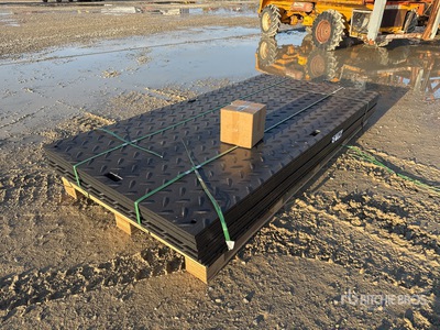 2025 SKLP SK-LJB12 Polyethylene Sheet Ground Protection Mats (Unused)