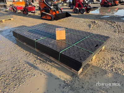 2025 SKLP SK-LJB12 Polyethylene Sheet Ground Protection Mats (Unused)