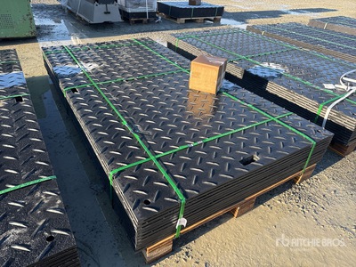 2025 SKLP SK-LJB12 Polyethylene Sheet Ground Protection Mats (Unused)