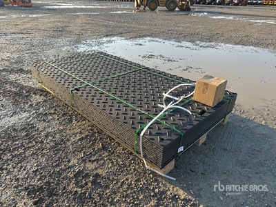 2025 SKLP SK-LJB12 Polyethylene Sheet Ground Protection Mats (Unused)