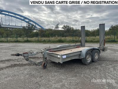 ECIM T/A Remorque 2 Essieux Plant Trailer