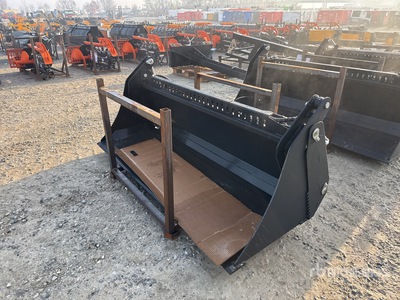2025 GIYI GY-KH72F Skid Steer Bucket (Unused)