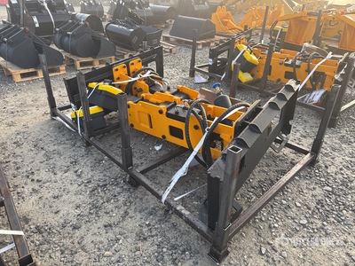 2025 GIYI GY-D680 Qty of Skid Steer Post Driver (Unused)