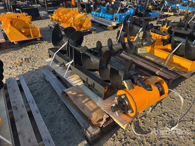 2025 GIYI Alloy Skid Steer Auger (Unused)
