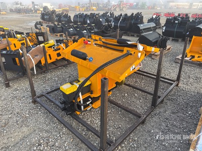 2025 GIYI GY-AD680 Qty of Skid Steer Post Driver (Unused)