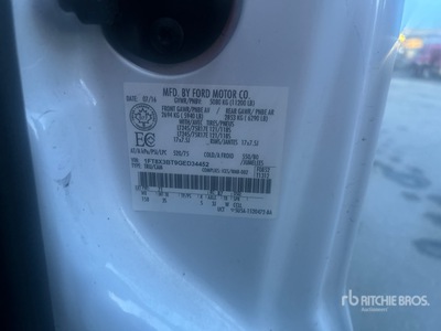 2016 Ford F-350 4x4 Extended Cab Snow Plow Truck