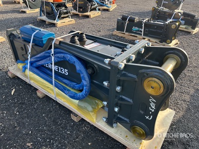 HEROE1350 Hydraulic Breaker (Unused)