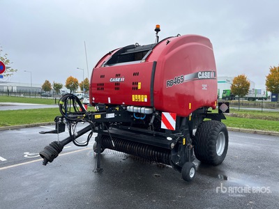 2019 Case IH RB465 VC Rotor Feeder Round Baler