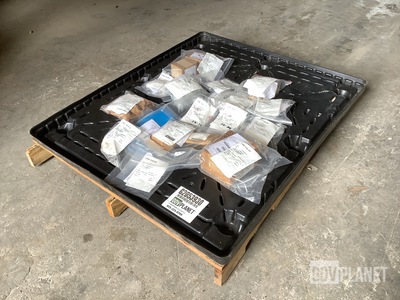 (2) Retracting Slide Handle Assemblies, (1) Pipe Flange & Assorted Items