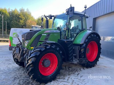 2017 Fendt 720 S4 Power 4WD Tractor Agrícola