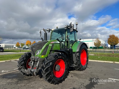 2017 Fendt 720 S4 Power جرار ذو دفع رباعي