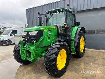 2016 John Deere 6120M 4WD Tractor Agrícola
