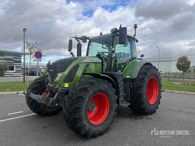2019 Fendt 720 S4 Profiplus 4WD Tractor