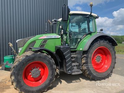 2017 Fendt 720 S4 Profiplus 4WD Tractor