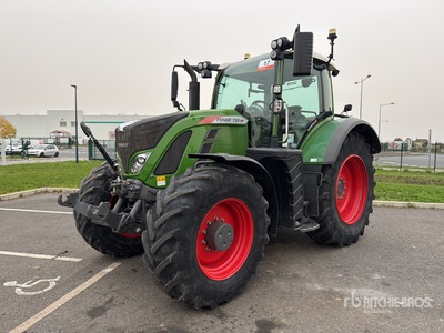 2017 Fendt 720 Vario S4 Profi Plus 4x4 Tracteur Agricole جرار ذو دفع رباعي