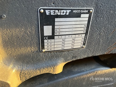 2017 Fendt 720 S4 Profiplus 4WD Tractor
