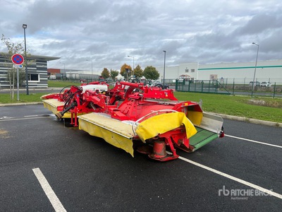 2013 Pottinger Alpha Motion 301 ED & 2015 Novacat X8 8300 mm 3-Point Hitch Collector Mower Conditioner