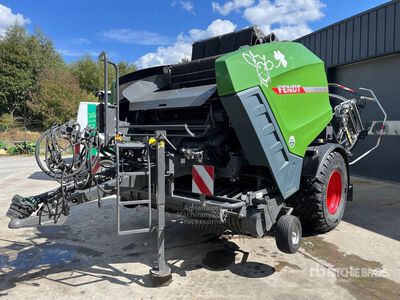 2021 Fendt Rotana 160 V Combi Combination Baler Wrapper
