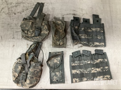 (463) Canteen Pouches, (140) M4 Three Mag Pouches & (242) M4 Two Mag Pouches