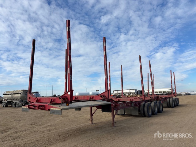 2016 Stellar 33 ft Super B-Train Lead Log Trailer | Ritchie Bros ...