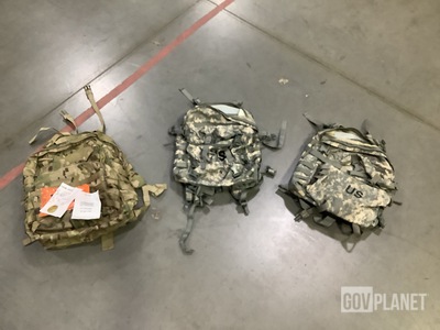 (7) MOLLE Rucksack Sets, (36) Assault Packs & Assorted Items
