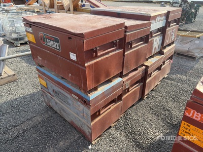Quantity of (8) Job Site Box