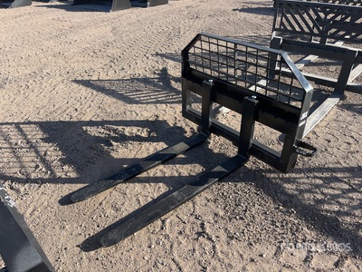 JBX 4000 48 in Skid Steer Forks (Unused)