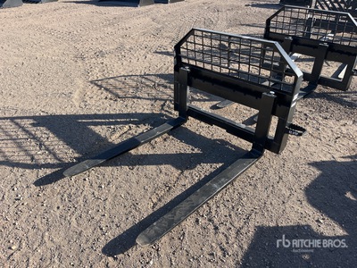 JBX 4000 48 in Skid Steer Forks (Unused)