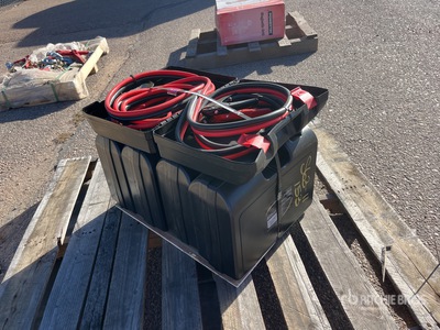 Quantity of (5) 25 ft, 800 amp Booster Cables (Unused)