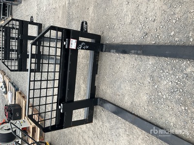 JBX 4000 48 in Skid Steer Forks (Unused)