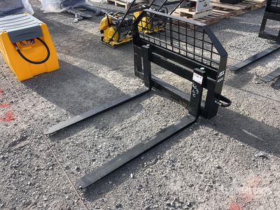 JBX 4000 48 in Skid Steer Forks (Unused)