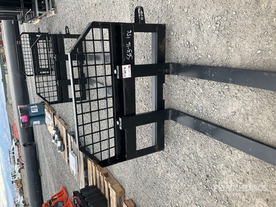 JBX 4000 48 in Skid Steer Forks (Unused)