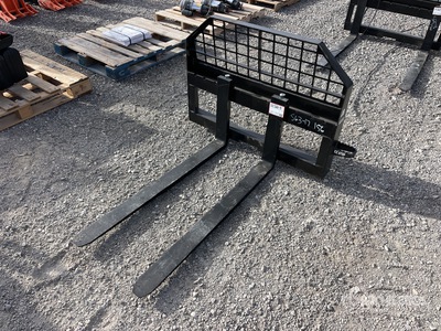 JBX 4000 48 in Skid Steer Forks (Unused)
