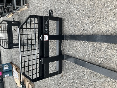 JBX 4000 48 in Skid Steer Forks (Unused)