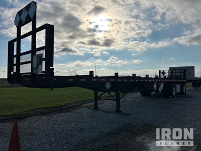 2014 Utility FS2CHS 45 ft T/A Spread Axle Flatbed Trailer