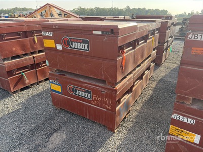Quantity of (8) Job Site Box