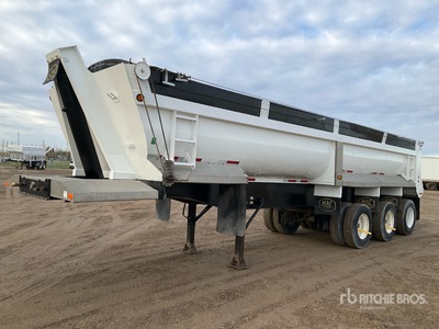 2008 MAC 33 ft Tri/A End Dump Trailer