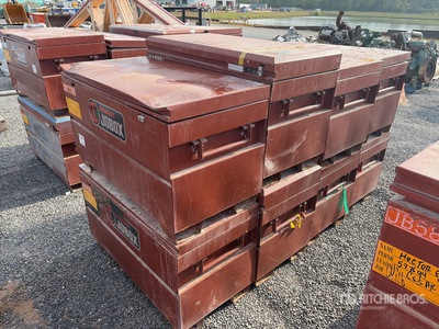 Quantity of (8) Job Site Box
