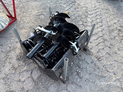 Quantity of (9) 2025 STARVOX 12EX-ASA Mini Excavator Attachments (Unused)