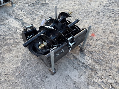 Quantity of (9) 2025 STARVOX 12EX-ASA Mini Excavator Attachments (Unused)