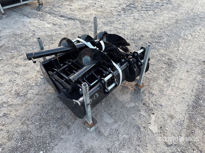 Quantity of (9) 2025 STARVOX 12EX-ASA Mini Excavator Attachments (Unused)