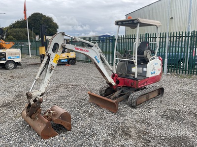 2018 Takeuchi TB216 Mini Excavadora