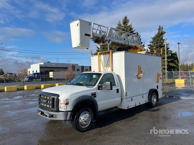 2008 RH RH 41 37 ft on 2008 Ford F-450 4x2 Van Mounted Aerial Lift