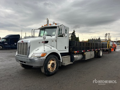 2013 Peterbilt 337 Flatbed Dump Truck