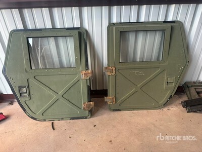 (2) HMMWV Humvee X-Doors
