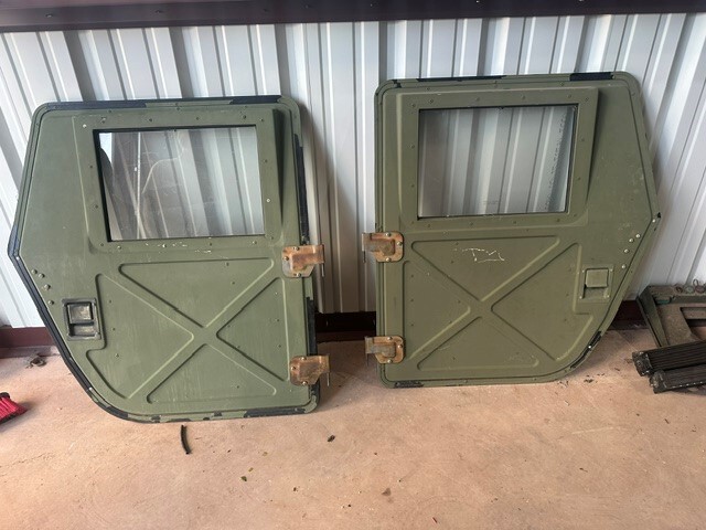 (2) HMMWV Humvee X-Doors