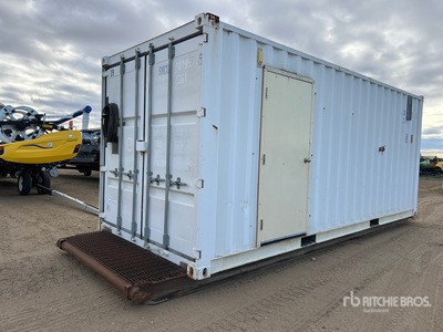 2010 20 ft Standard Skid-Mounted Laundry/Washcar Storage Container