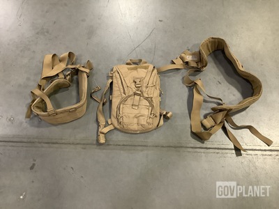 (145) Individual Equipment Belts & (33) Assorted Hydration Carriers
